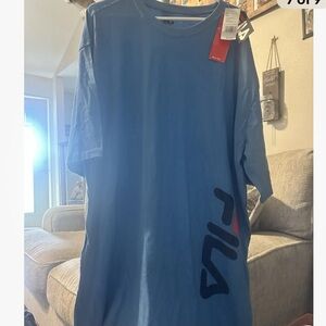 Big & Tall Men’s Fila Blue T-shirt 3XL NWT $25